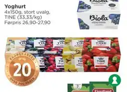 Meny Yoghurt tilbud