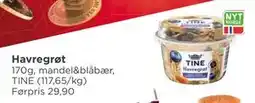 Meny Havregrøt tilbud