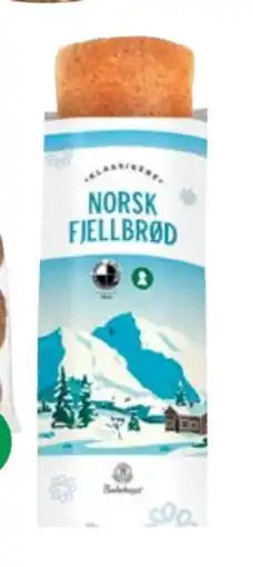 Meny Norsk fjellbrød tilbud