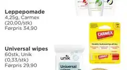 Meny Leppepomade tilbud