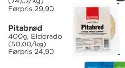 Meny Pitabrød tilbud