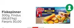 Meny Fiskepinner tilbud