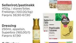 Meny Sellerirot/pastinakk tilbud