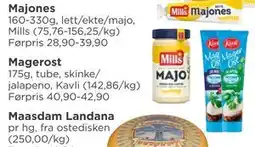 Meny Magerost tilbud