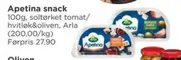 Meny Apetina snack tilbud