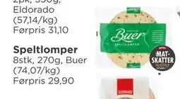 Meny Speltlomper tilbud