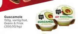 Meny Guacamole tilbud