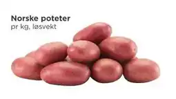 Meny Norske poteter tilbud