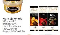 Meny Mørk sjokolade tilbud