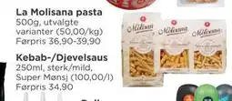 Meny La Molisana pasta tilbud
