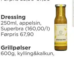 Meny Dressing tilbud