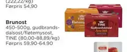 Meny Brunost tilbud