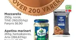 Meny Mozzarella tilbud