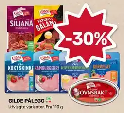 Matkroken GILDE PÅLEGG tilbud