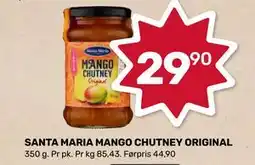 Matkroken SANTA MARIA MANGO CHUTNEY ORIGINAL tilbud