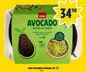 COOP SPISEMODEN AVOKADO 2 PK