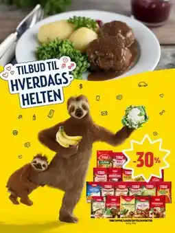 Coop Prix TORO SUPPER/SAUSER/GRYTER/OVNSRETTER tilbud