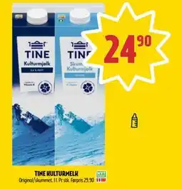 Coop Prix TINE KULTURMELK tilbud