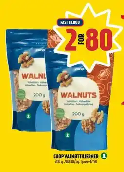 Coop Prix COOP VALNØTTKJERNER tilbud