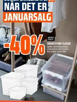 Obs Bygg 40% SMARTSTORE CLASSIC tilbud