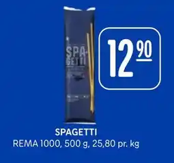 Rema 1000 SPAGETTI tilbud