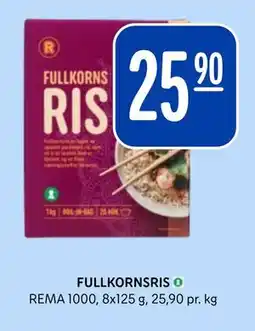 Rema 1000 FULLKORNSRIS tilbud