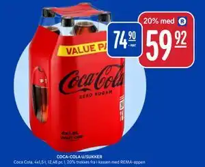COCA-COLA U/SUKKER