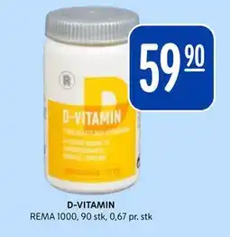 Rema 1000 D-VITAMIN tilbud