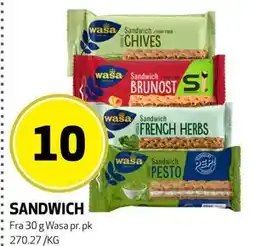 Bunnpris SANDWICH tilbud