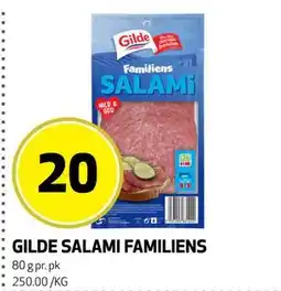 Bunnpris GILDE SALAMI FAMILIENS tilbud