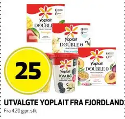 Bunnpris UTVALGTE YOPLAIT FRA FJORDLAND tilbud