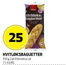 Bunnpris Hvitløksbaguetter tilbud