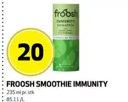 Bunnpris FROOSH SMOOTHIE IMMUNITY tilbud