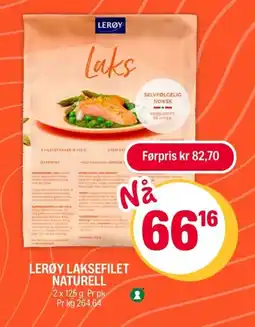 Coop Extra LERØY Laksefilet naturell tilbud