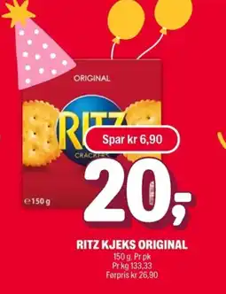 Coop Extra RITZ Kjeks original tilbud