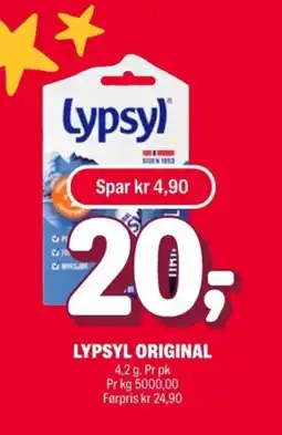 Coop Extra LYPSYL Original tilbud