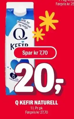 Coop Extra Q Kefir naturell tilbud