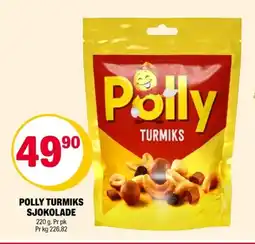Coop Extra POLLY Turmiks sjokolade tilbud