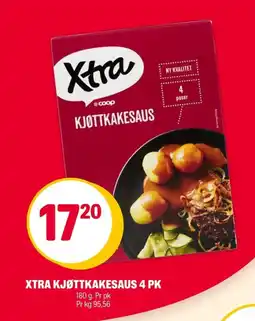 Coop Extra XTRA Kjøttkakesaus 4 pk tilbud