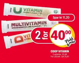 Coop Extra COOP Vitamin tilbud