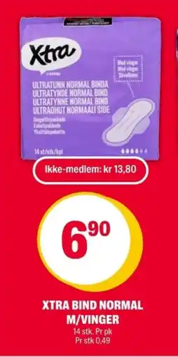 Coop Extra XTRA Bind normal m/vinger tilbud