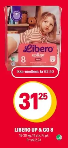 Coop Extra LIBERO Up & go 8 tilbud