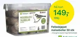 Felleskjøpet Felleskjøpet meiseboller 50 stk tilbud
