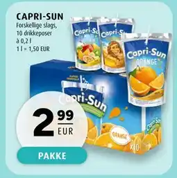 Scandinavian Park CAPRI-SUN, EUR 2.99 tilbud
