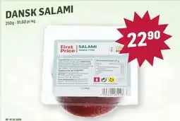 Holdbart DANSK SALAMI tilbud
