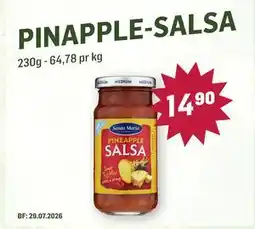 Holdbart PINAPPLE-SALSA tilbud
