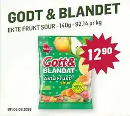 Holdbart GODT & BLANDET tilbud