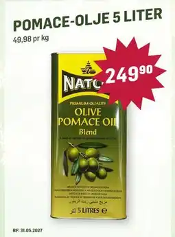 Holdbart POMACE-OLJE 5 LITER tilbud