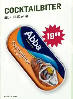 Holdbart COCKTAILBITER tilbud