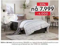 Skeidar S3 smartseng tilbud